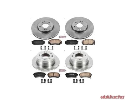 Power Stop Autospecialty Brake Kit Front & Rear Kia Sportage 2012-2016 - KOE6512