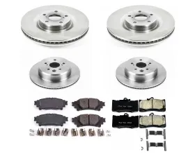 Power Stop Autospecialty Brake Kit Front & Rear Lexus GS350 2013-2019