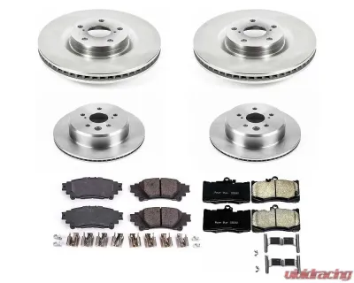 Power Stop Autospecialty Brake Kit Front & Rear Lexus GS350 2013-2019 - KOE6513