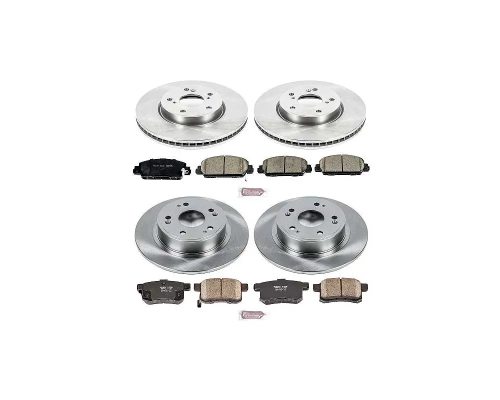 Power Stop Autospecialty Brake Kit Front & Rear Honda Accord 2013-2017 - KOE6516