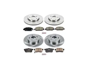 Power Stop Autospecialty Brake Kit Front & Rear Honda Accord 2013-2017