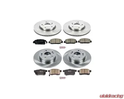 Power Stop Autospecialty Brake Kit Front & Rear Honda Accord 2013-2017 - KOE6516