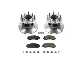 Power Stop Autospecialty Brake Kit Front Ford F-350 Super Duty 2012