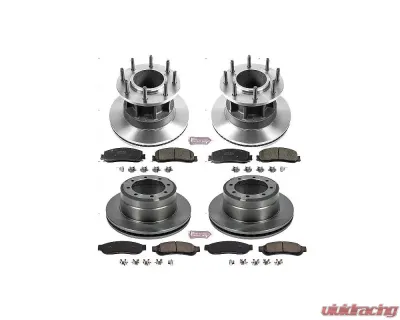 Power Stop Autospecialty Brake Kit Front & Rear Ford F-350 Super Duty 2012 - KOE6527