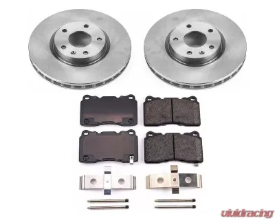 Power Stop Autospecialty Brake Kit Front Chevrolet Corvette 2014 - KOE6528