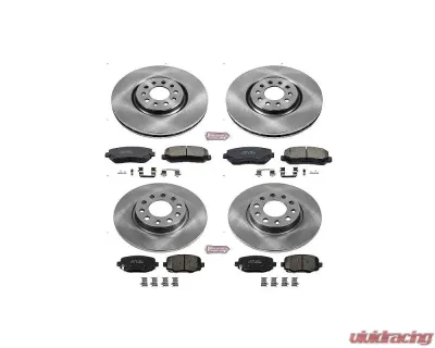 Power Stop Autospecialty Brake Kit Front & Rear Chrysler 200 2015-2017 - KOE6539
