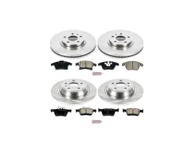 Power Stop Autospecialty Brake Kit Front & Rear Ford Fusion 2013-2019