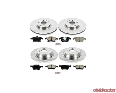 Power Stop Autospecialty Brake Kit Front & Rear Ford Fusion 2013-2019 - KOE6556