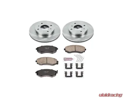 Power Stop Autospecialty Brake Kit Front Infiniti G20 1991-1996 - KOE656