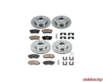Power Stop Autospecialty Brake Kit Front & Rear Infiniti G20 1991-1996 - KOE658