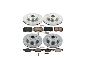 Power Stop Autospecialty Brake Kit Front & Rear Mercedes-Benz CLS500 2006