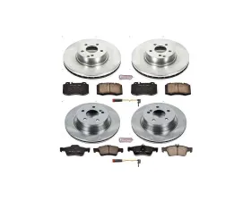 Power Stop Autospecialty Brake Kit Front & Rear Mercedes-Benz E550 2007-2009