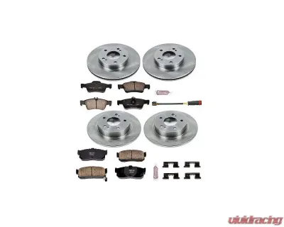 Power Stop Autospecialty Brake Kit Front & Rear Infiniti I30 1996-1999 - KOE662