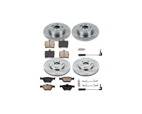 Power Stop Autospecialty Brake Kit Front & Rear Mercedes-Benz CLK430 2000-2003