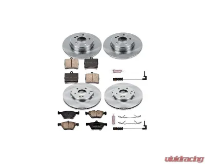 Power Stop Autospecialty Brake Kit Front & Rear Mercedes-Benz CLK430 2000-2003 - KOE6700