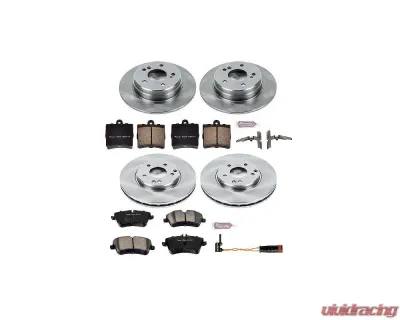 Power Stop Autospecialty Brake Kit Front & Rear Mercedes-Benz SLK280 2006-2008 - KOE6703