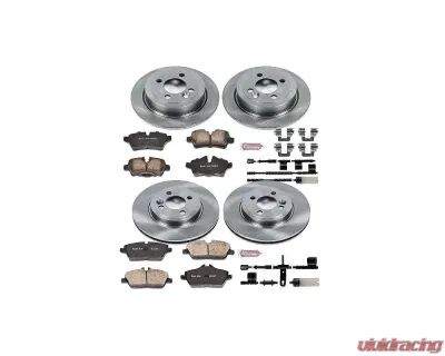 Power Stop Autospecialty Brake Kit Front & Rear Mini Cooper 2011-2016 - KOE6740