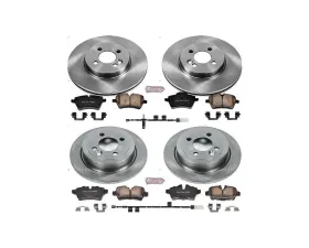 Power Stop Autospecialty Brake Kit Front & Rear Mini Cooper 2011-2016