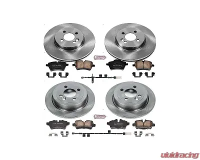 Power Stop Autospecialty Brake Kit Front & Rear Mini Cooper 2011-2016 - KOE6742