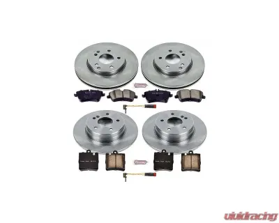 Power Stop Autospecialty Brake Kit Front & Rear Mercedes-Benz C240 2003-2005 - KOE6745