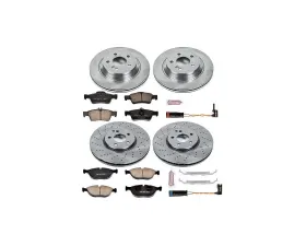 Power Stop Autospecialty Brake Kit Front & Rear Mercedes-Benz S430 2003-2006