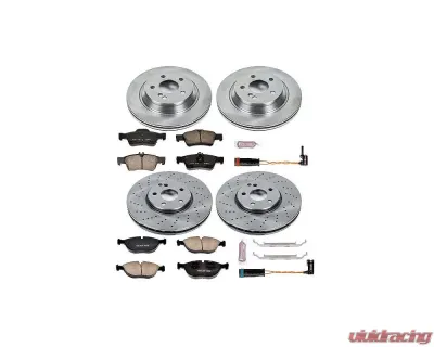Power Stop Autospecialty Brake Kit Front & Rear Mercedes-Benz S430 2003-2006 - KOE6747
