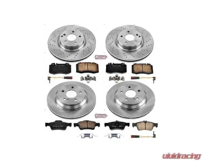 Power Stop Autospecialty Brake Kit Front & Rear Mercedes-Benz SL500 2003 - KOE6751