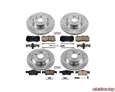 Power Stop Autospecialty Brake Kit Front & Rear Mercedes-Benz S350 2012-2013 - KOE6757