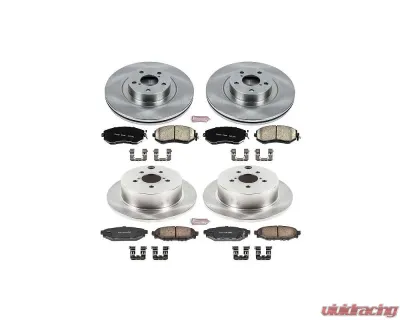 Power Stop Autospecialty Brake Kit Front & Rear Subaru Crosstrek 2016-2017 - KOE6762