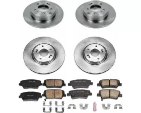 Power Stop Autospecialty Brake Kit Front & Rear Hyundai Azera 2012-2017