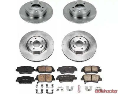 Power Stop Autospecialty Brake Kit Front & Rear Hyundai Azera 2012-2017 - KOE6765