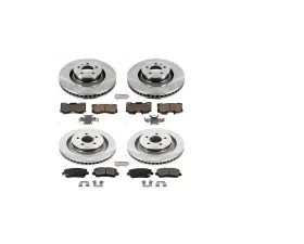 Power Stop Autospecialty Brake Kit Front & Rear Ford Mustang 2015-2022