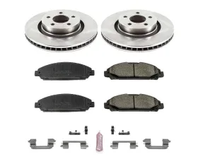 Power Stop Autospecialty Brake Kit Front Ford Mustang 2015-2022