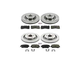 Power Stop Autospecialty Brake Kit Front & Rear Ford Mustang 2015-2022
