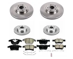 Power Stop Autospecialty Brake Kit Front & Rear Ford Fusion 2013-2019