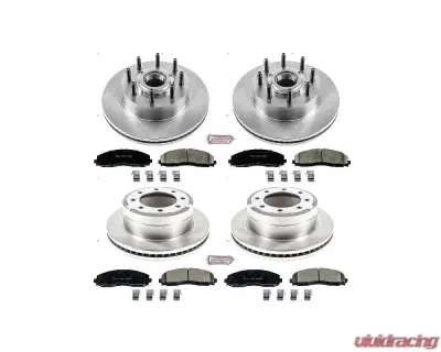 Power Stop Autospecialty Brake Kit Front & Rear Ford F-250 Super Duty 2012-2019 - KOE6820