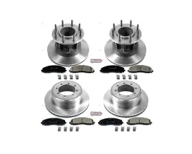Power Stop Autospecialty Brake Kit Front & Rear Ford F-350 Super Duty 2013-2016