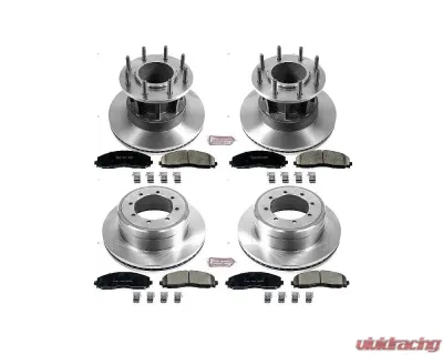 Power Stop Autospecialty Brake Kit Front & Rear Ford F-350 Super Duty 2013-2016 - KOE6822
