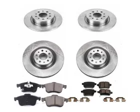 Power Stop Autospecialty Brake Kit Front & Rear Fiat 500L 2014-2019