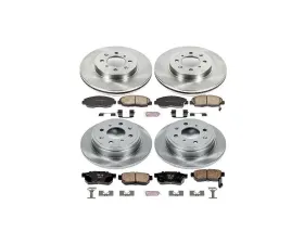 Power Stop Autospecialty Brake Kit Front & Rear Honda Civic 1999-2000