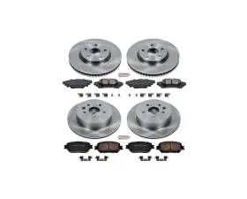 Power Stop Autospecialty Brake Kit Front & Rear Lexus IS250 2014-2015