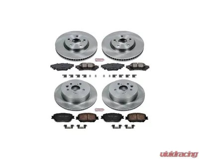 Power Stop Autospecialty Brake Kit Front & Rear Lexus IS250 2014-2015 - KOE6927