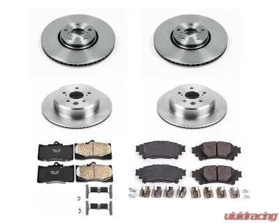 Power Stop Autospecialty Brake Kit Front & Rear Lexus IS350 2014-2015 - KOE6929