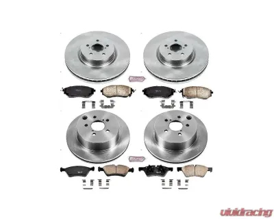 Power Stop Autospecialty Brake Kit Front & Rear Subaru Forester 2014-2018 - KOE6931