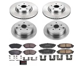 Power Stop Autospecialty Brake Kit Front & Rear Subaru WRX 2015-2019