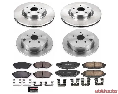 Power Stop Autospecialty Brake Kit Front & Rear Subaru WRX 2015-2019 - KOE6932