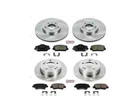 Power Stop Autospecialty Brake Kit Front & Rear Kia Forte5 2014-2017