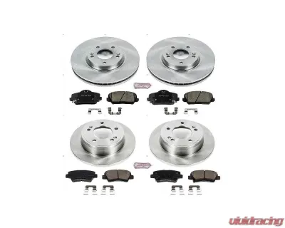Power Stop Autospecialty Brake Kit Front & Rear Kia Forte5 2014-2017 - KOE6934