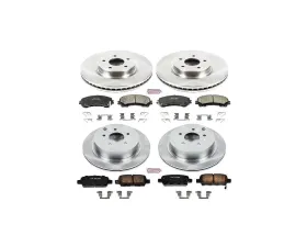 Power Stop Autospecialty Brake Kit Front & Rear Infiniti Q50 2014-2017