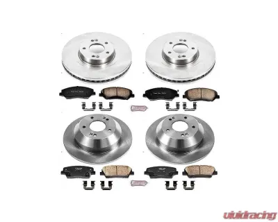 Power Stop Autospecialty Brake Kit Front & Rear Hyundai Santa Fe 2013-2016 - KOE6950